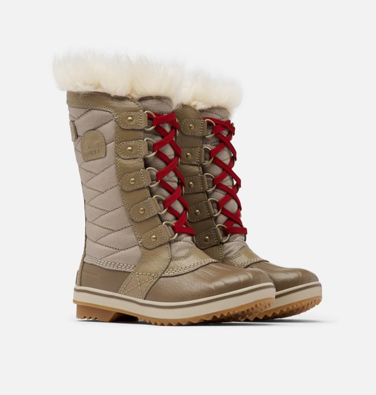 Kids Snow Boots Khaki - Sorel Youth Tofino™ II - 168-QXMWJT